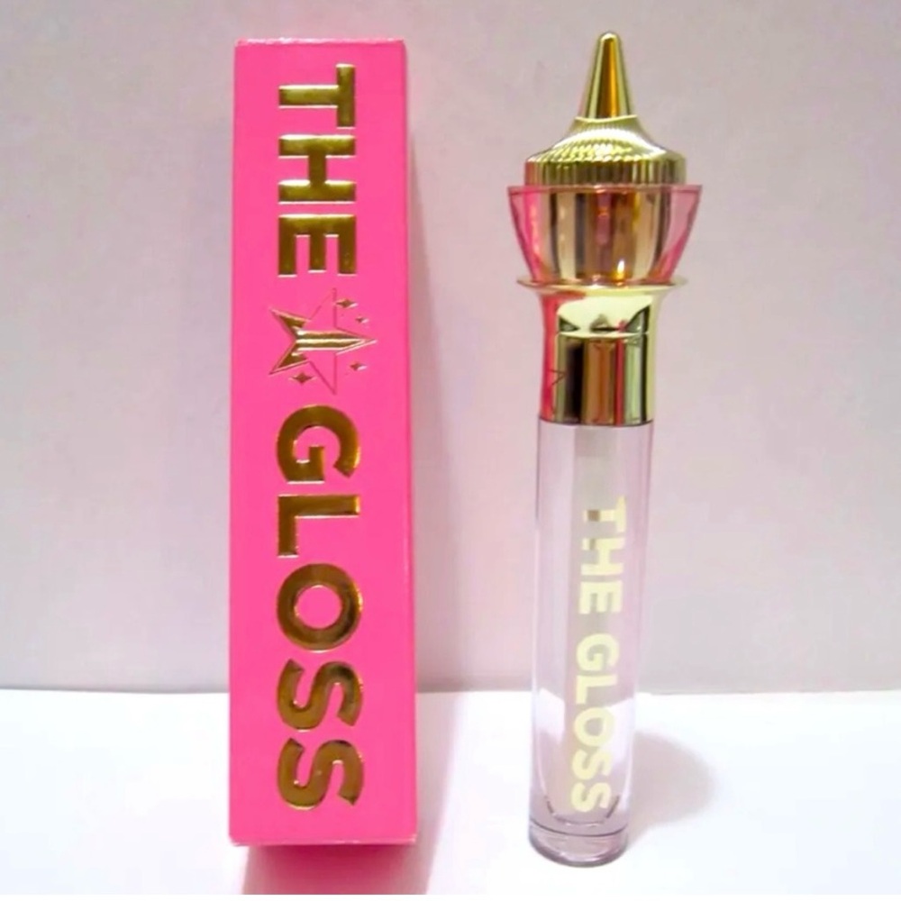 New in box Jeffrey Star Lip Gloss- Let Me be Perfectly Clear‎ Full size